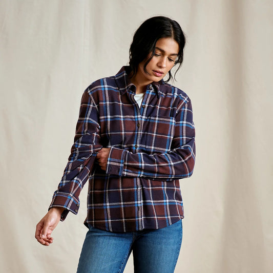 Orvis Women's Snowy River Button-Down Long-Sleeve Shirt