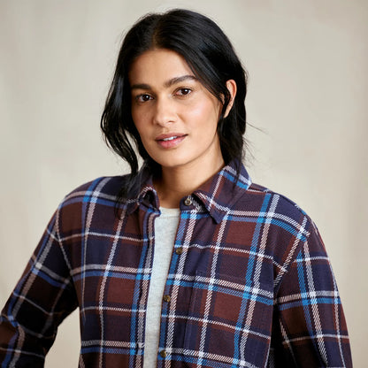 Orvis Women's Snowy River Button-Down Long-Sleeve Shirt