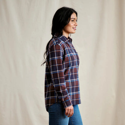 Orvis Women's Snowy River Button-Down Long-Sleeve Shirt