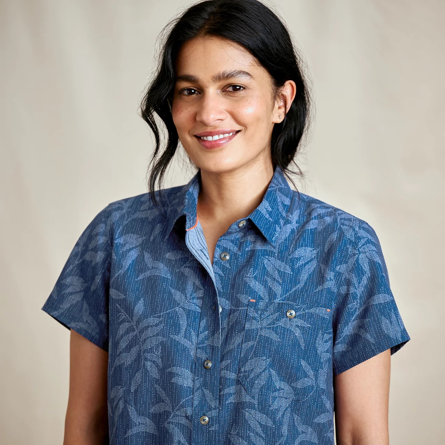 Orvis Women's Tech Chambray Short-Sleeve Work Shirt