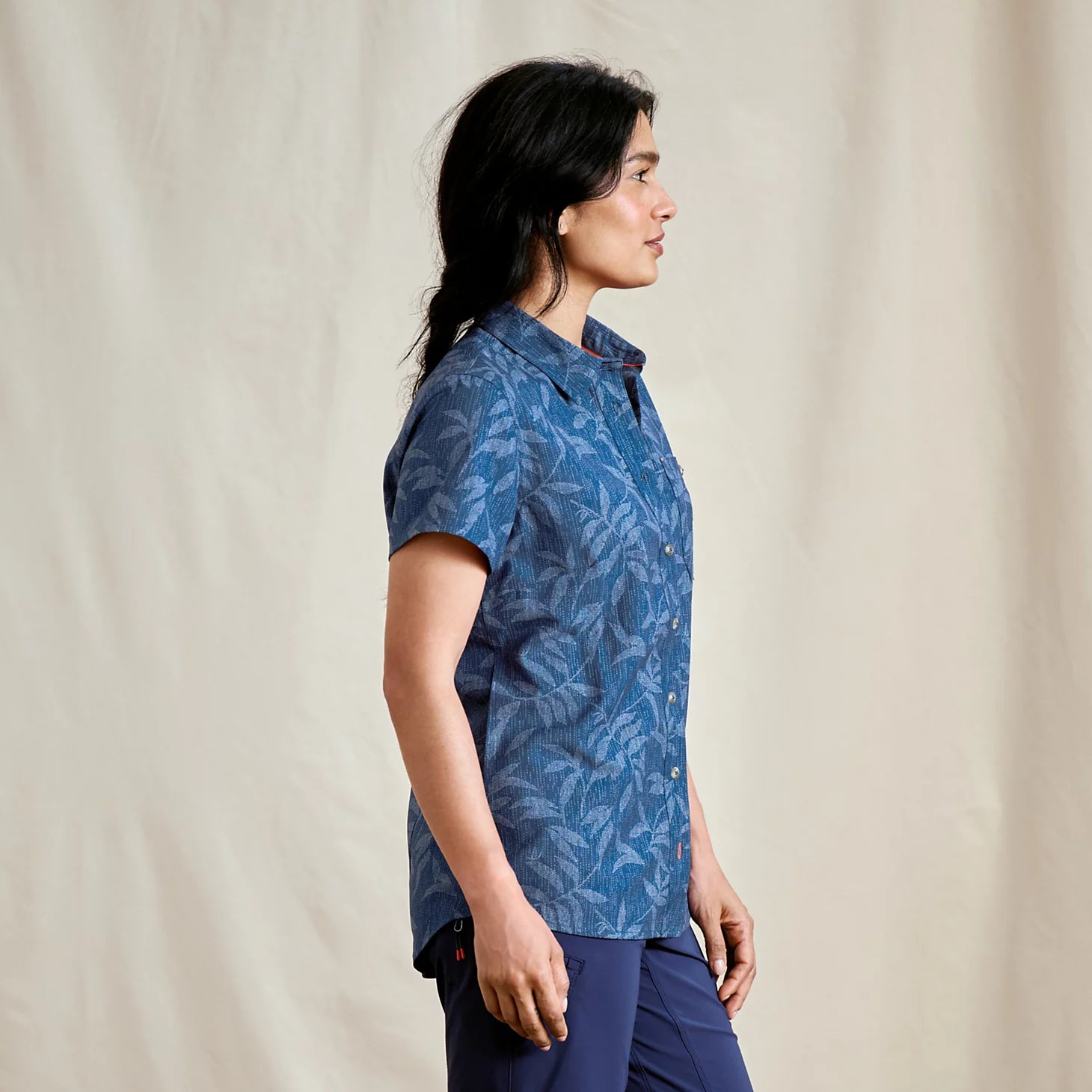Orvis Women's Tech Chambray Short-Sleeve Work Shirt