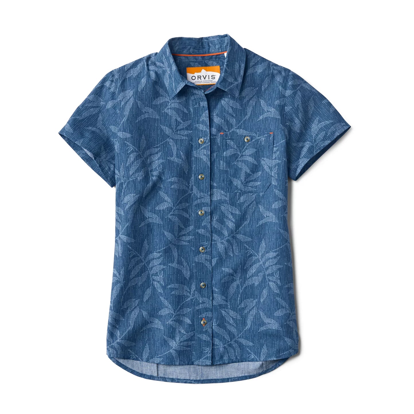 Orvis Women's Tech Chambray Short-Sleeve Work Shirt