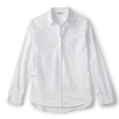 Orvis Women's Heritage Poplin Garment-Dyed Long-Sleeve Shirt