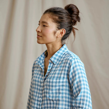 Orvis Everyday Lightweight Plaid Long-Sleeve Boyfriend Shirt