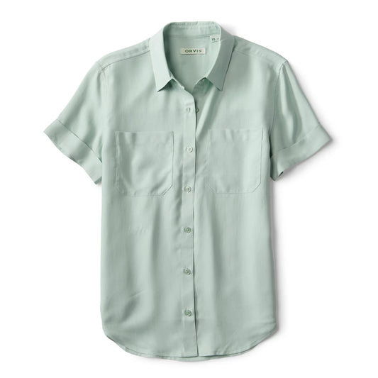 Orvis Washable Silk Short-Sleeve Camp Shirt