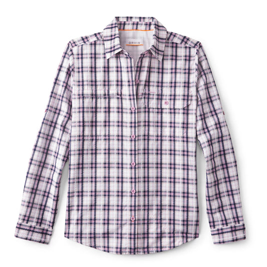 Orvis Women's Open Air Caster Plaid Long-Sleeve Shirt