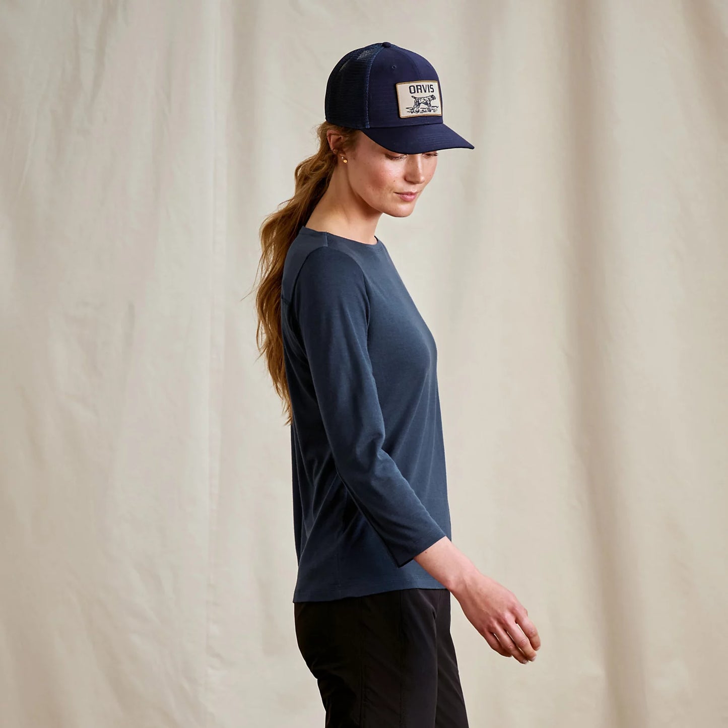 Orvis Outbound Merino 3/4-Sleeve Boatneck Tee