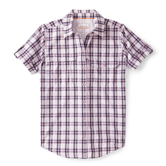 Orvis Women's Open Air Caster Plaid Short-Sleeve Shirt
