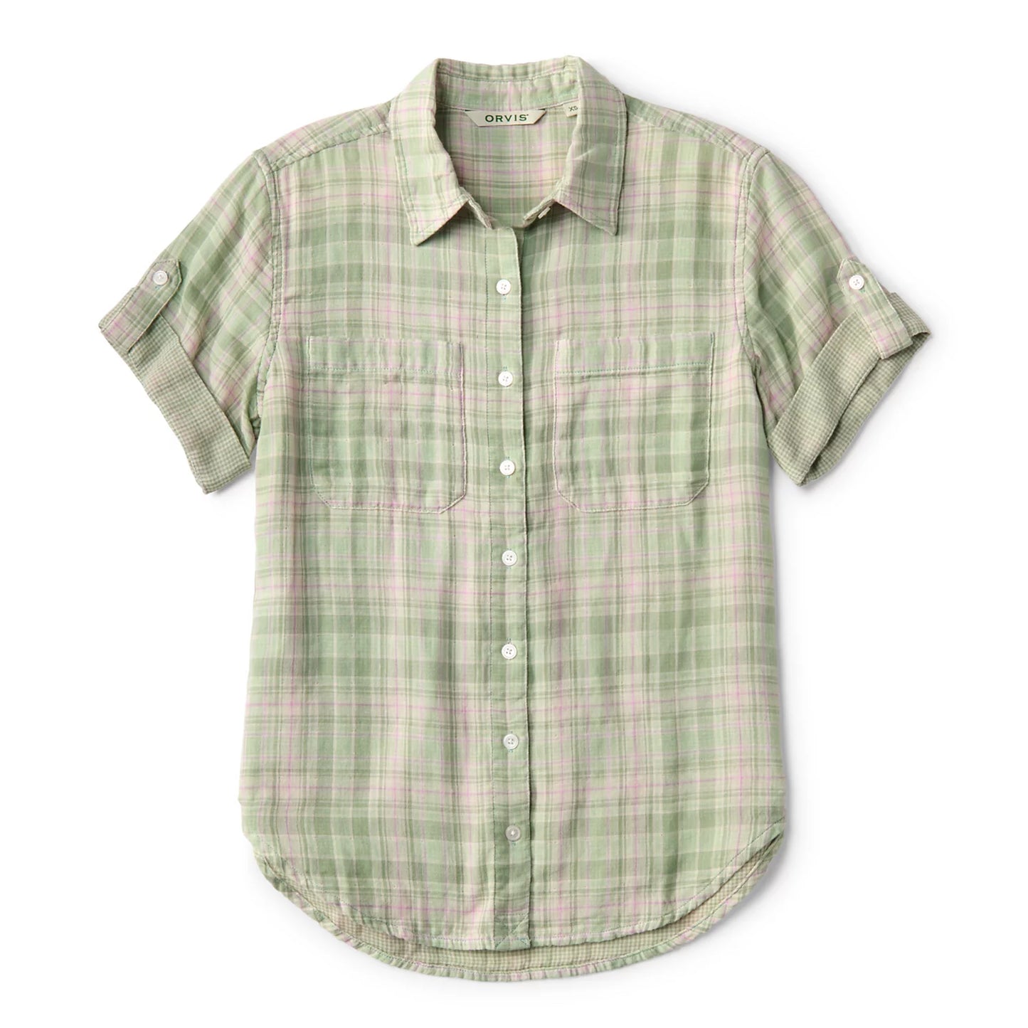 Orvis Plaid Gauze Short-Sleeve Camp Shirt
