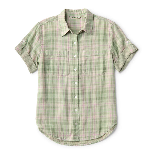 Orvis Plaid Gauze Short-Sleeve Camp Shirt
