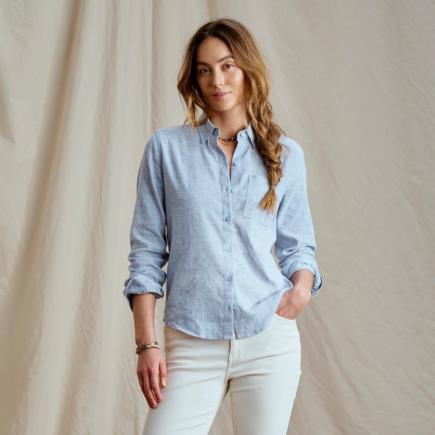 Orvis Performance Linen Long-Sleeve Shirt