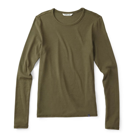 Orvis Ribbed Long-Sleeve Crew