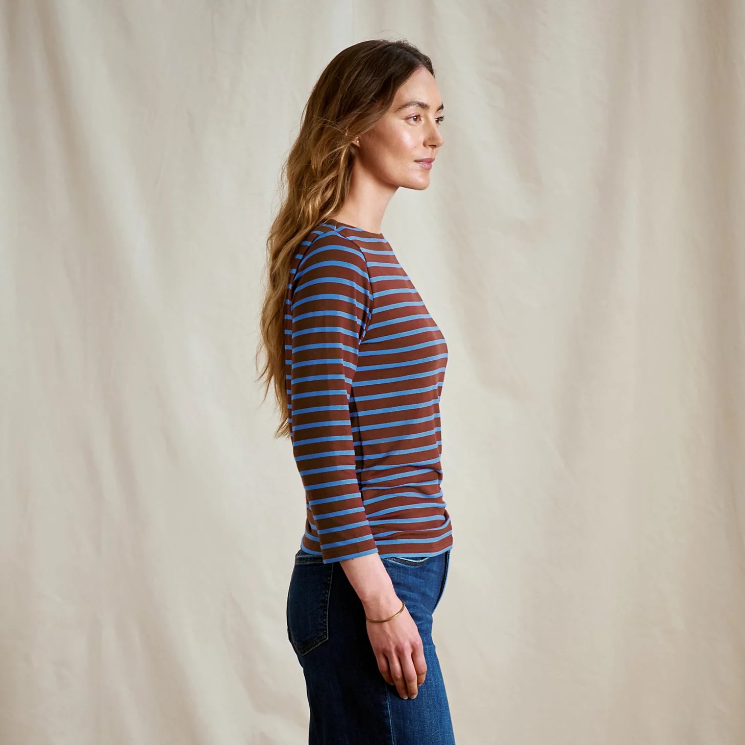 Orvis Perfect 3/4-Sleeve Boatneck Tee