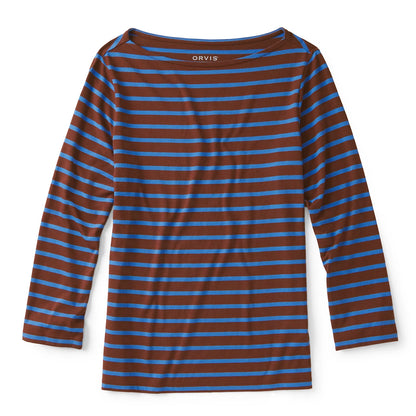 Orvis Perfect 3/4-Sleeve Boatneck Tee