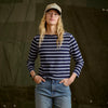 NAVY/WHITE STRIPE