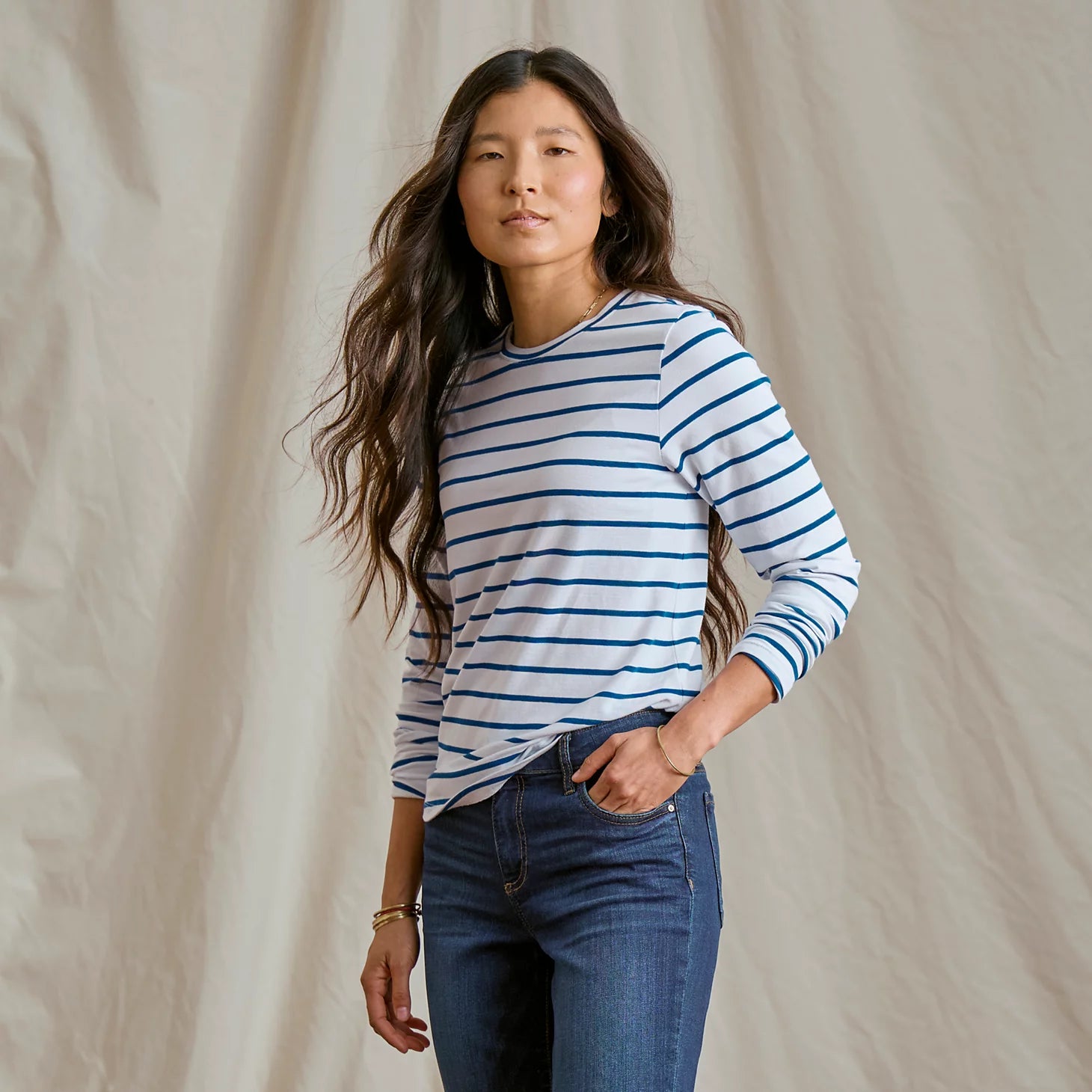 Orvis Perfect Relaxed Long-Sleeve Crew