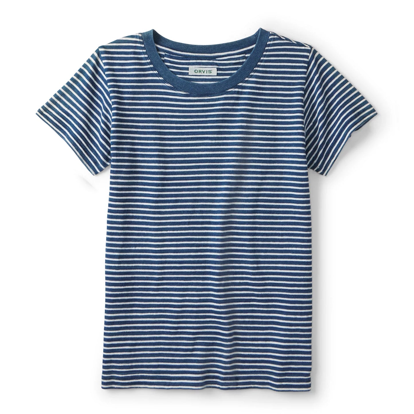Orvis Women's Indigo Striped Short-Sleeve Tee