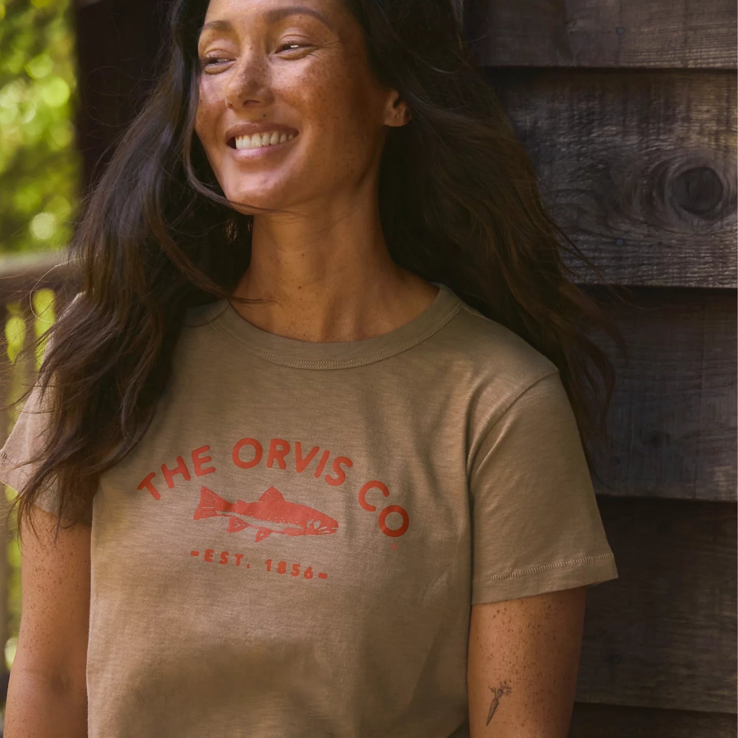 Orvis Bromley Slub Graphic Crewneck Tee