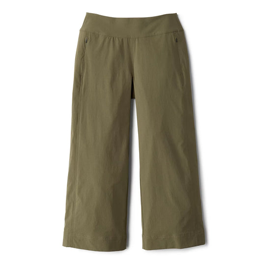 Orvis Wonder Ripstop Wide-Leg Cropped Pants