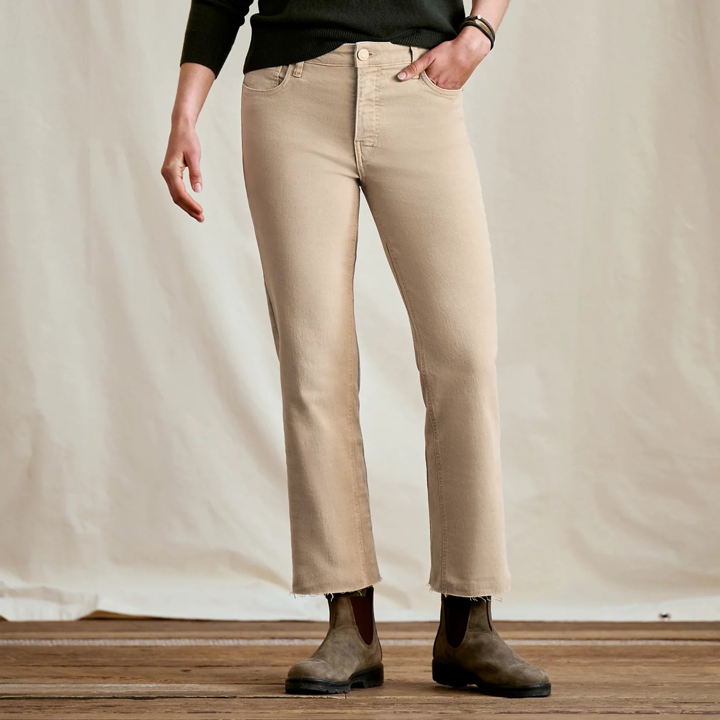 Orvis Kut from the Kloth® Kelsey Cropped Flare Jeans