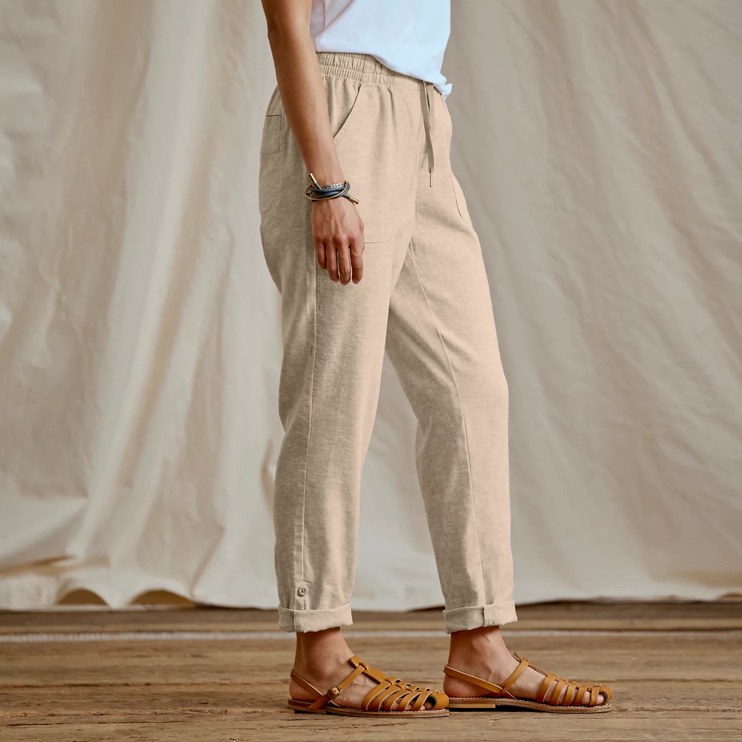 Orvis Explorer Performance Linen Ankle Pants