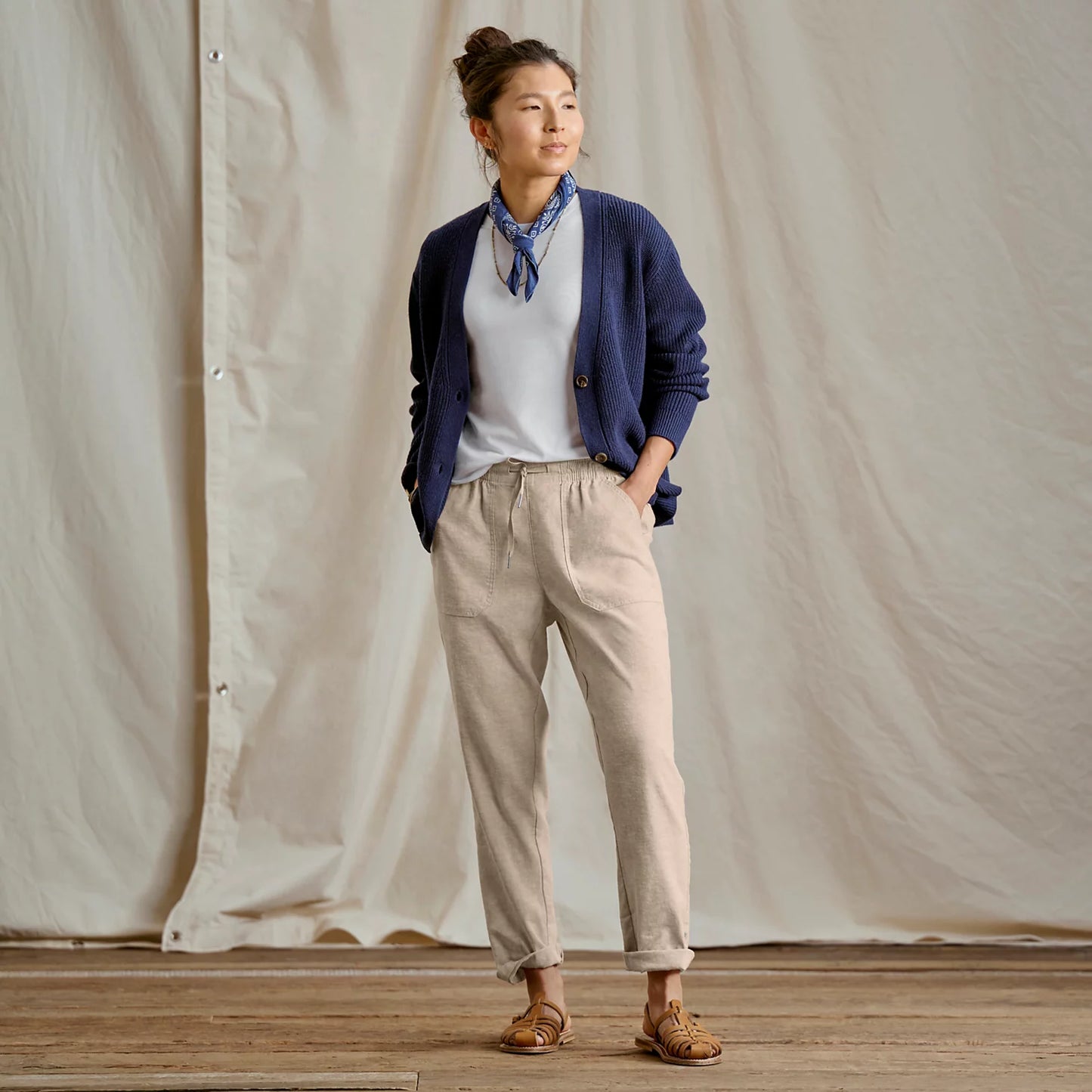 Orvis Explorer Performance Linen Ankle Pants