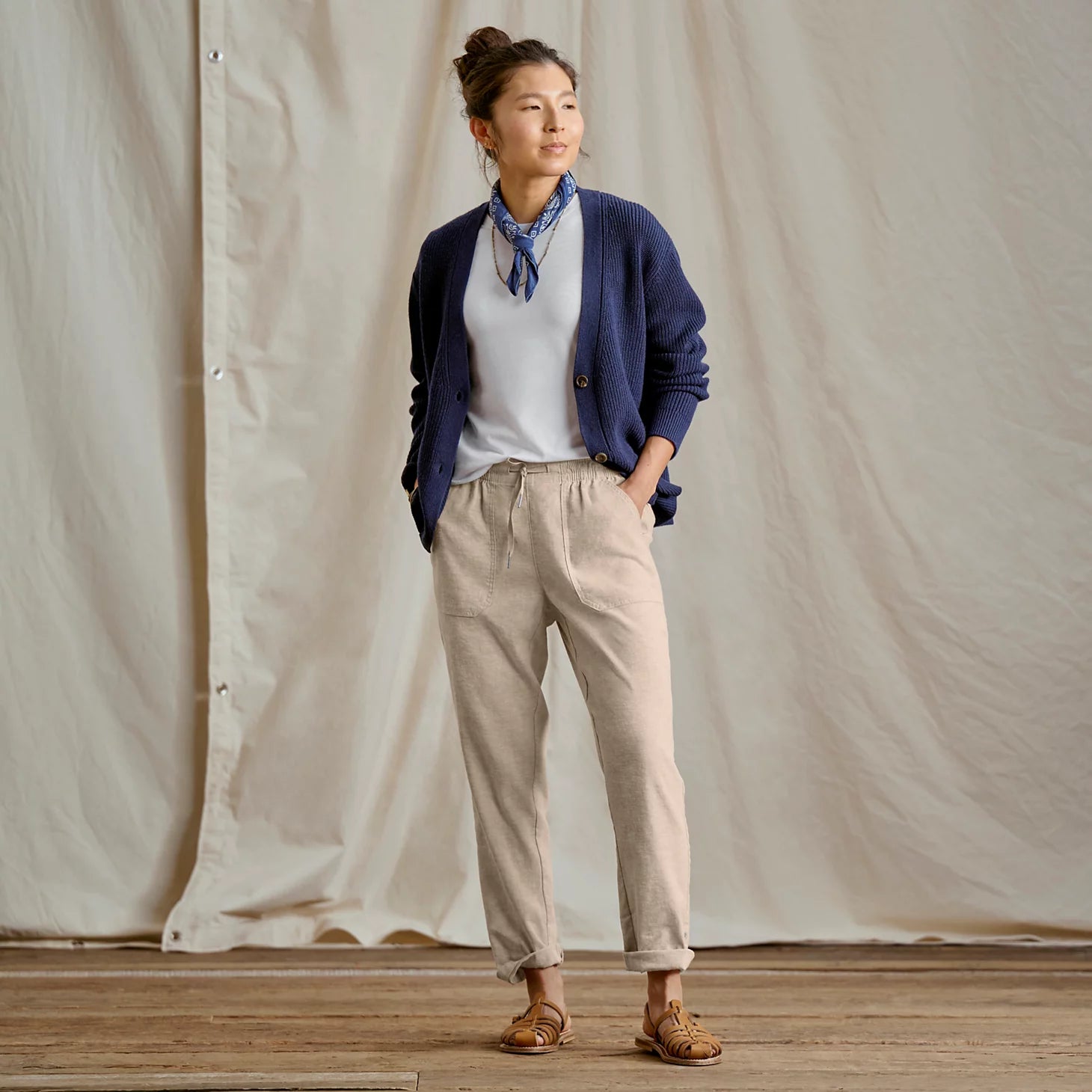 Orvis Explorer Performance Linen Ankle Pants