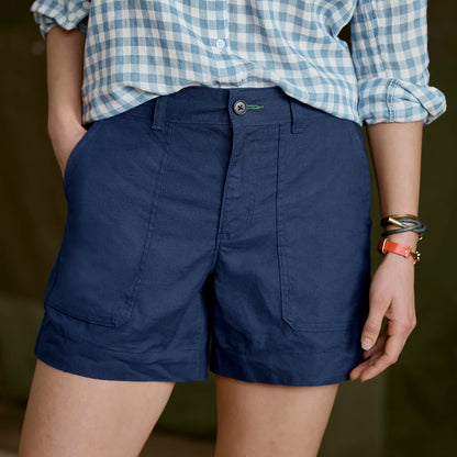 Orvis Women's 1856 Linen 5" Utility Shorts