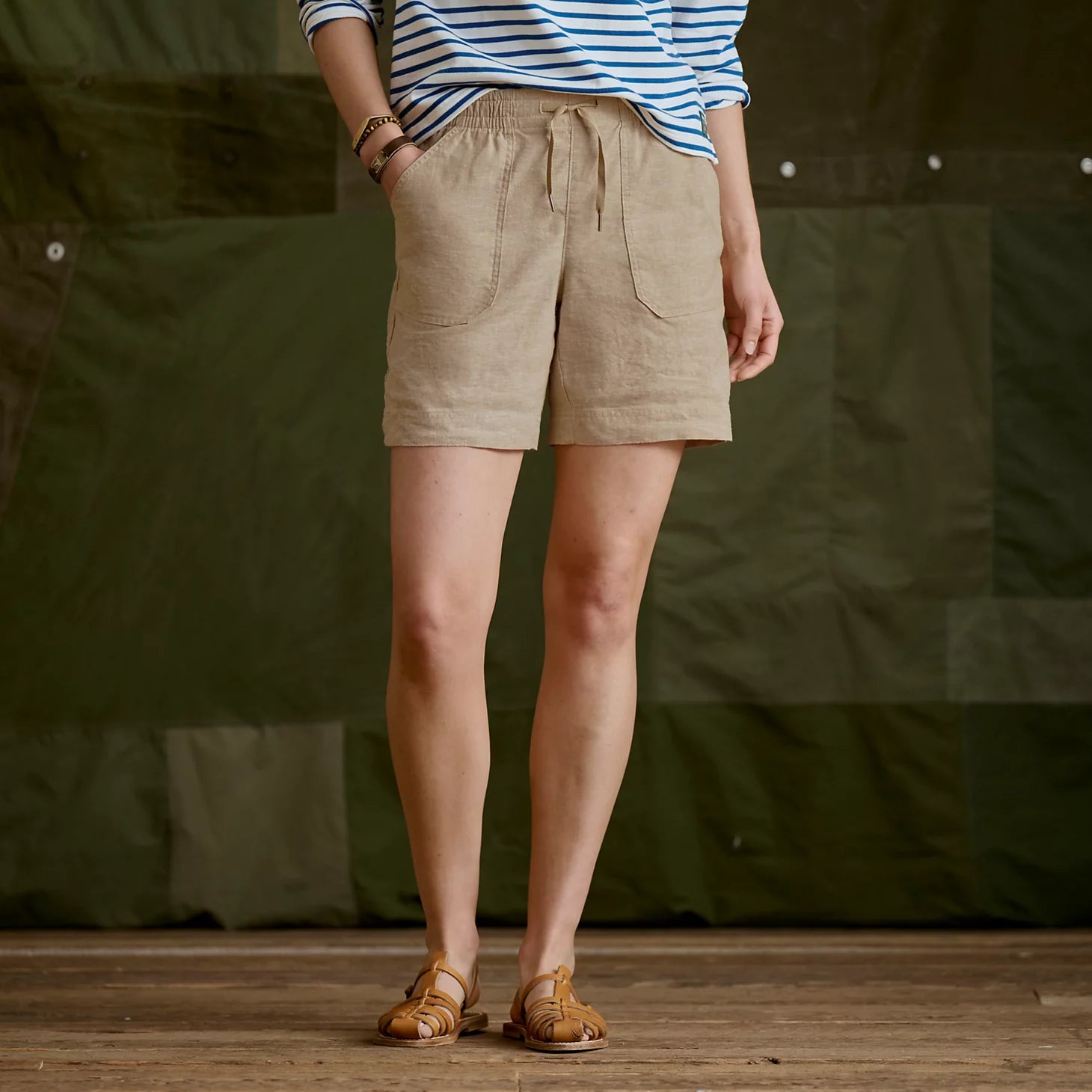Orvis Explorer Performance Linen 7" Shorts