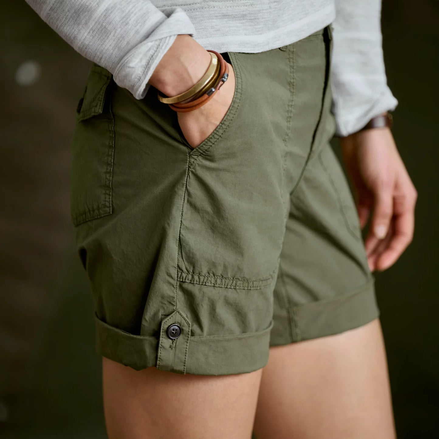 Orvis Women's 1856 Stretch Poplin 9" Utility Shorts