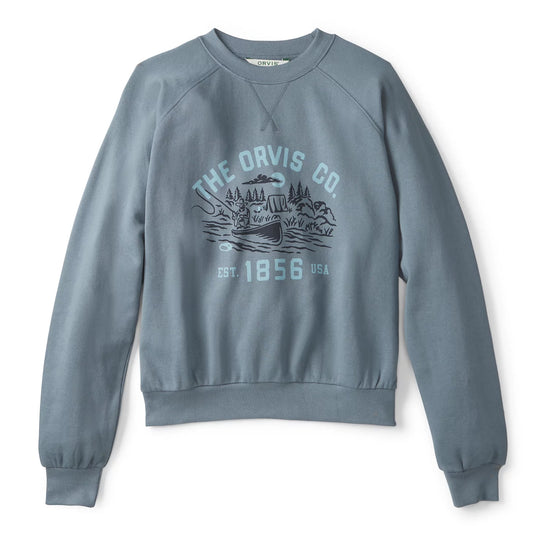 Orvis Women's Campfire Graphic Crewneck Sweatshirt
