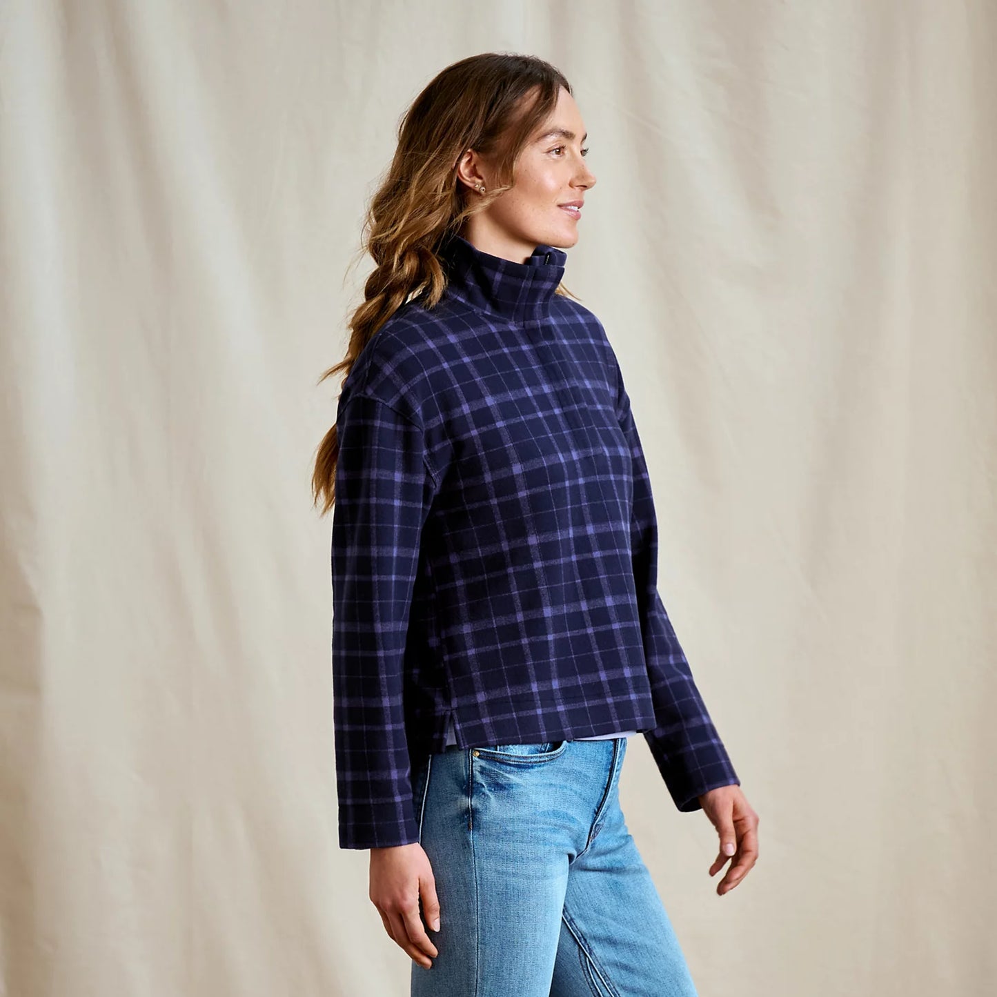 Orvis Women's Snowy River 1/4-Zip Sweatshirt
