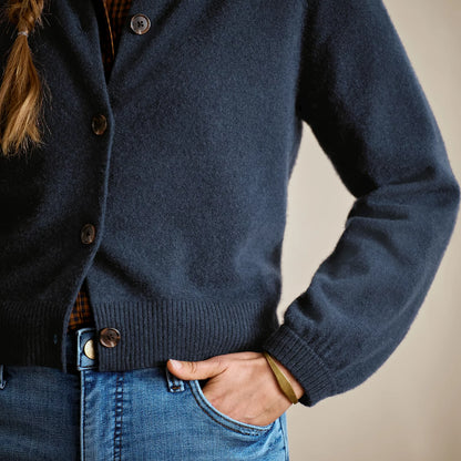 Orvis Boiled Cashmere Cardigan