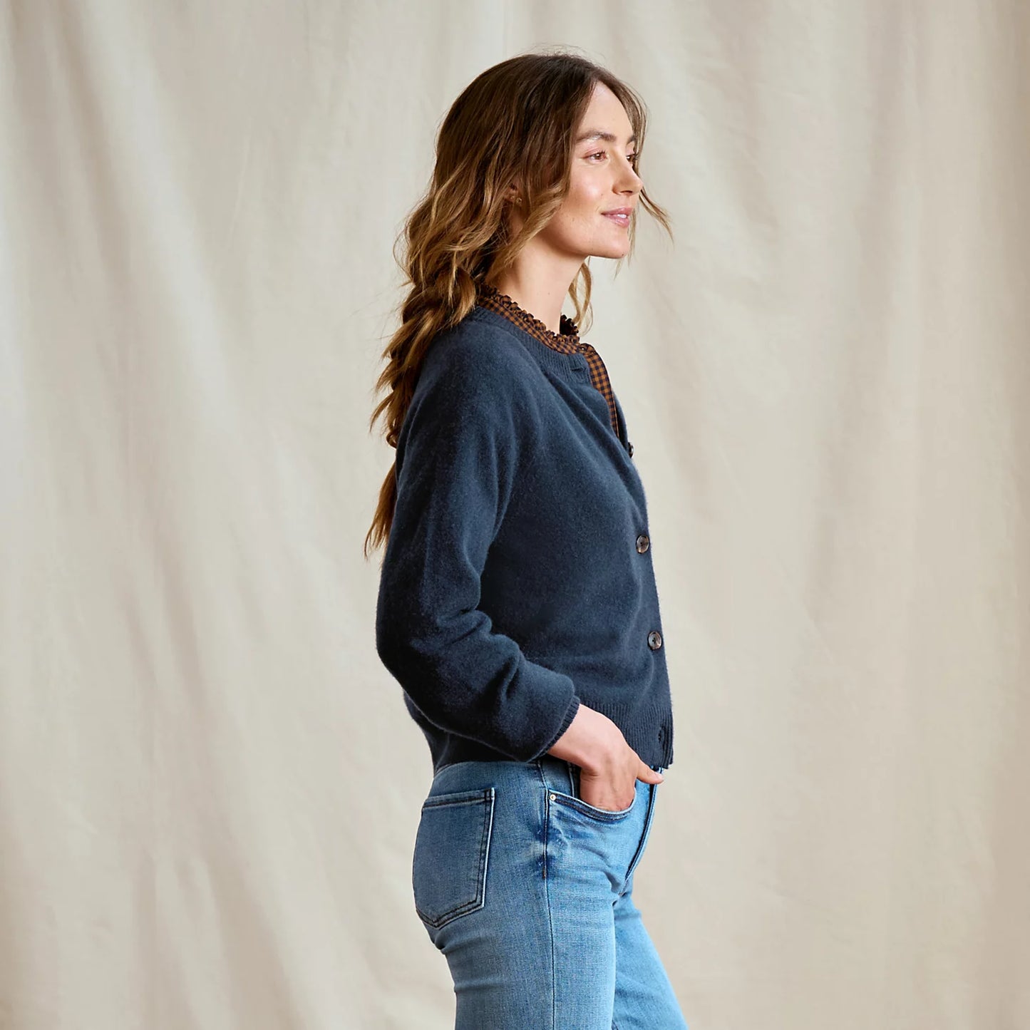 Orvis Boiled Cashmere Cardigan