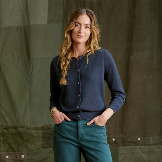 Orvis Featherweight Cashmere Cardigan