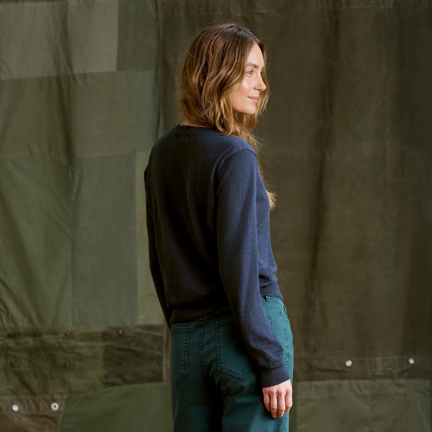 Orvis Featherweight Cashmere Cardigan