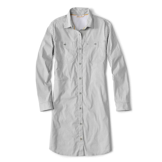 Orvis River Guide Plaid Shirt Dress