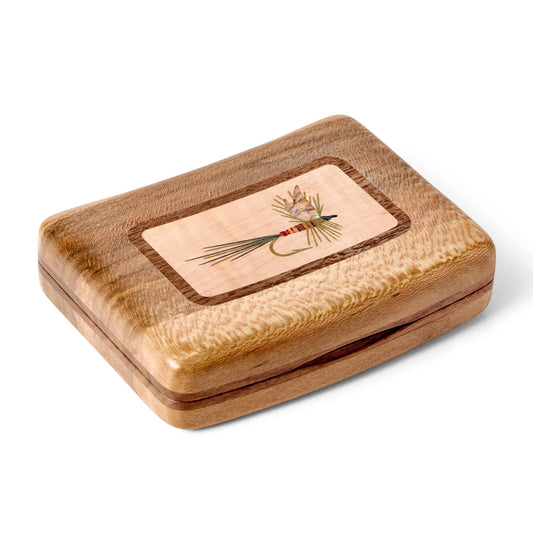 Orvis A.L. Swanson River Series Fly Boxes - Abalone Inlay