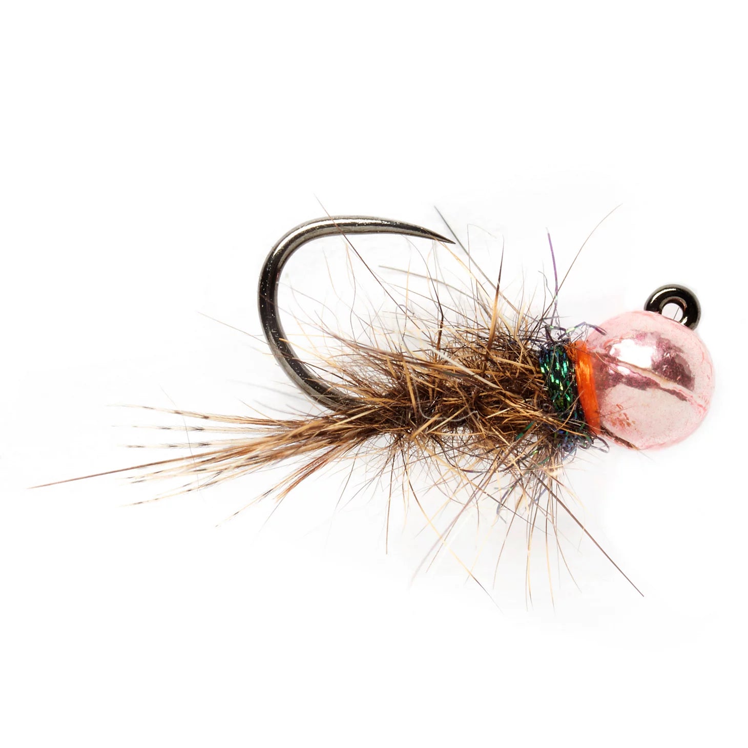 Orvis Barbless Roza's Pink Hare's Ear Jig