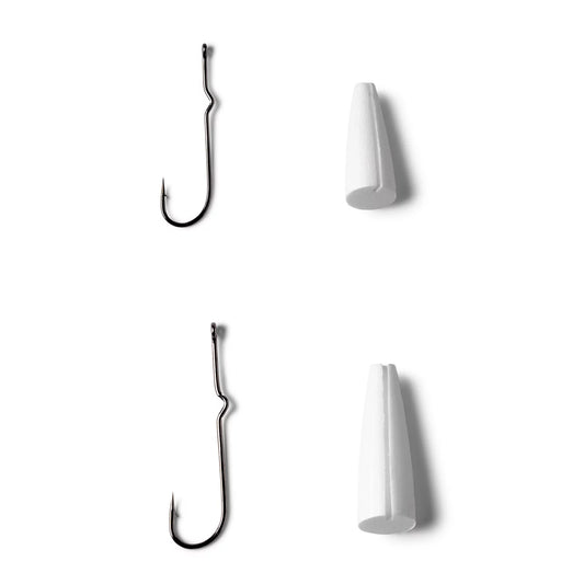 Orvis Popper Bodies with Hooks - Saltwater Popper Bodies with Size 2 and 2/0 Hooks