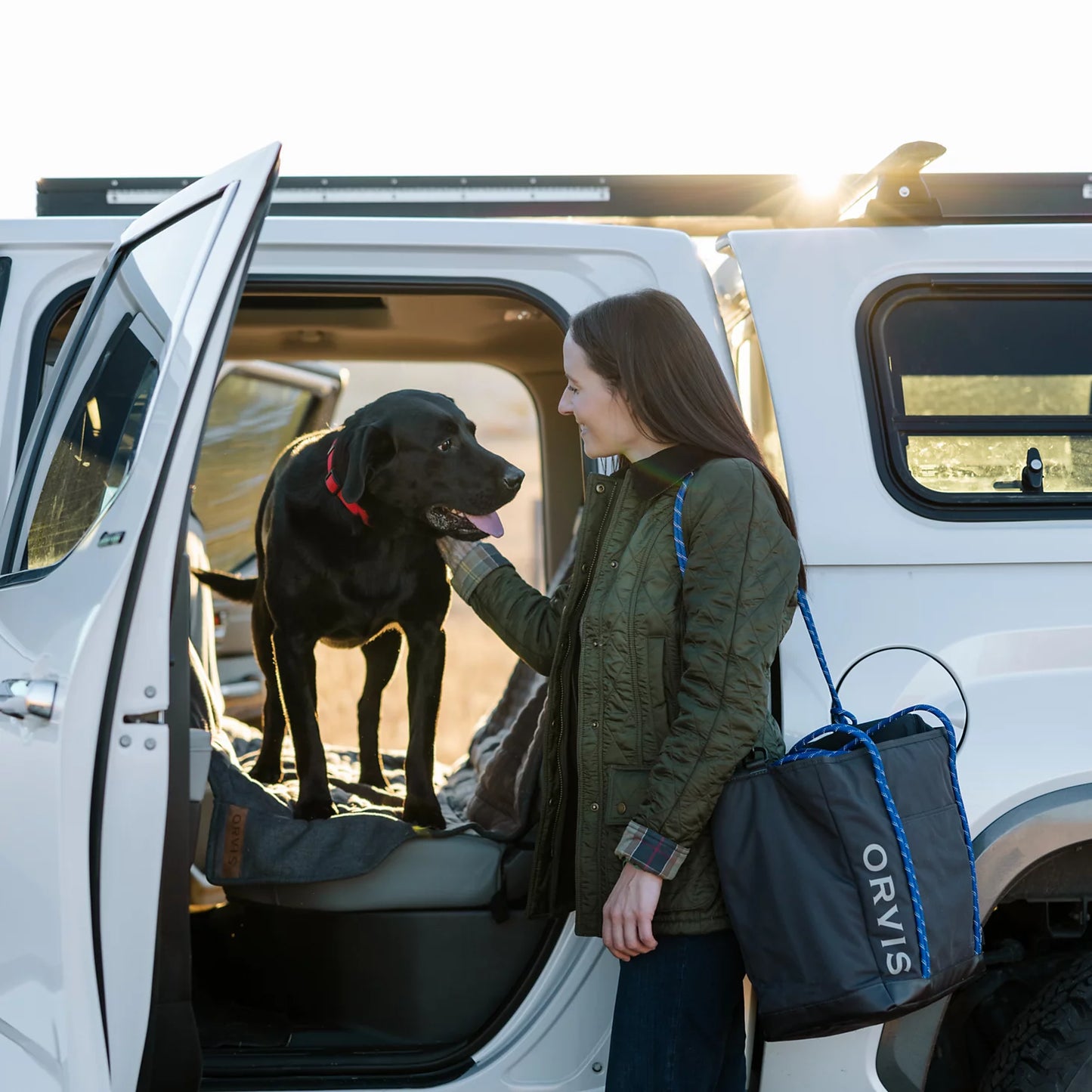 Orvis Tough Trail® Dog Travel Tote Kit