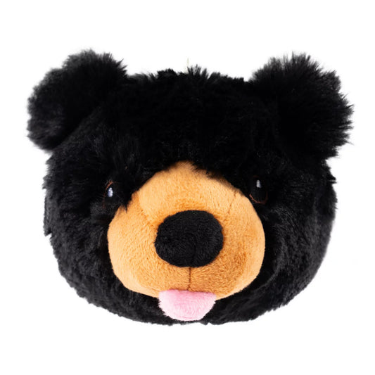 Orvis Black Bear Head 2-in-1 Dog Toy