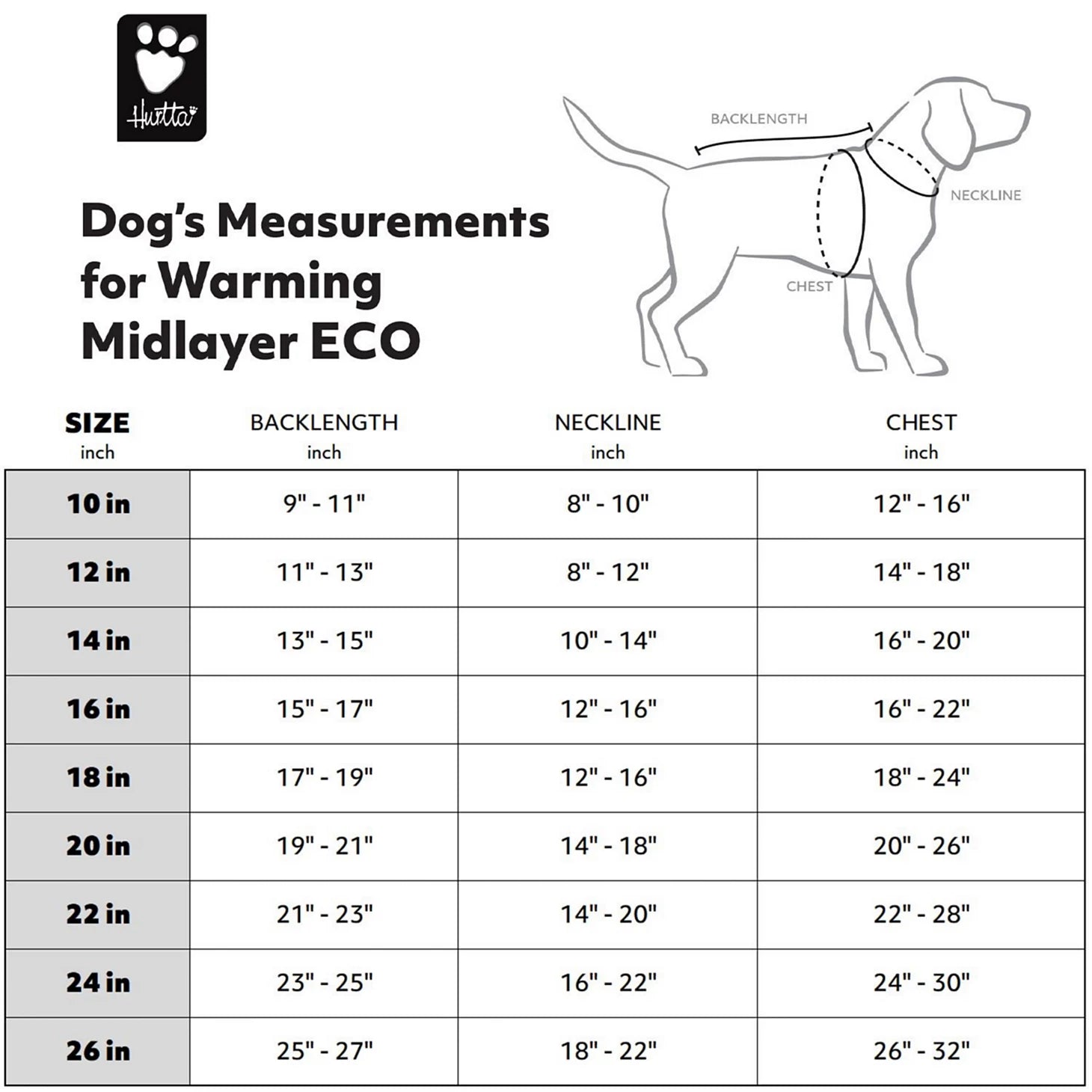 Orvis Hurtta Warming Midlayer Eco Dog Jacket