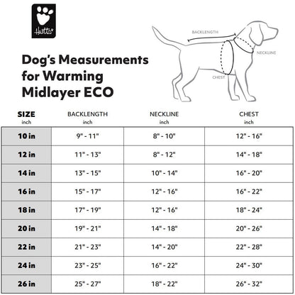 Orvis Hurtta Warming Midlayer Eco Dog Jacket