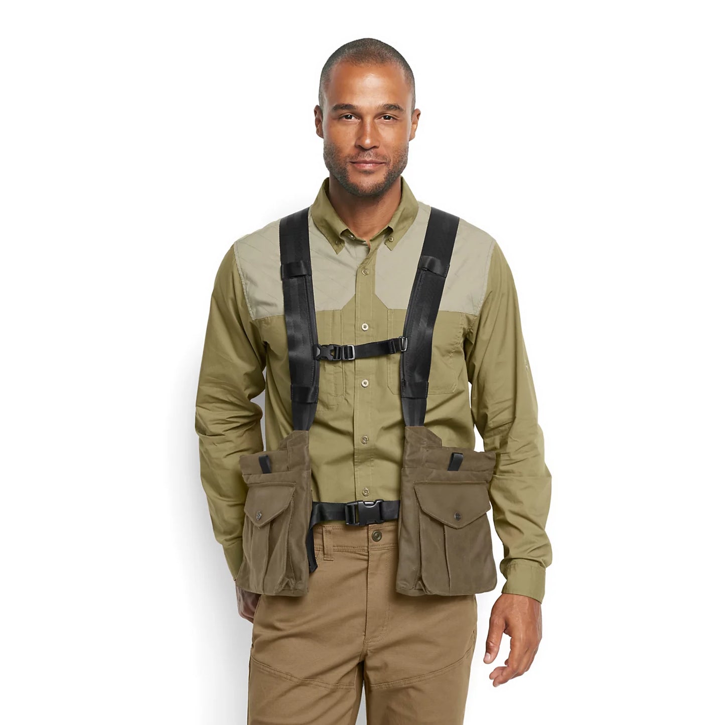 Orvis Waxed Cotton Strap Vest