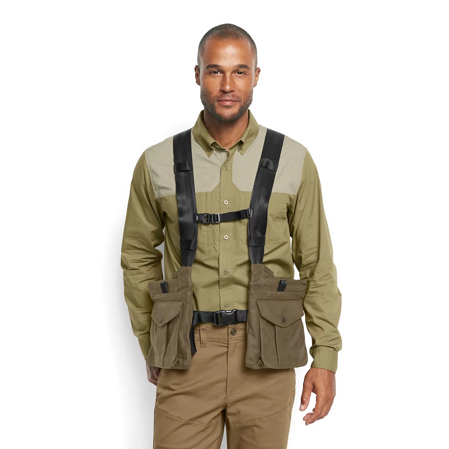 Orvis Waxed Cotton Strap Vest
