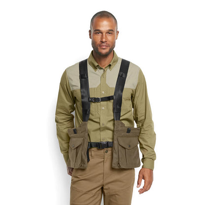 Orvis Waxed Cotton Strap Vest
