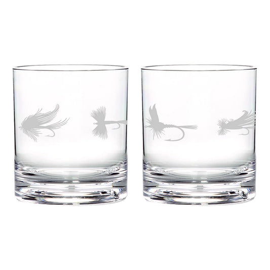 Orvis Fly Fishing Cocktail Glasses