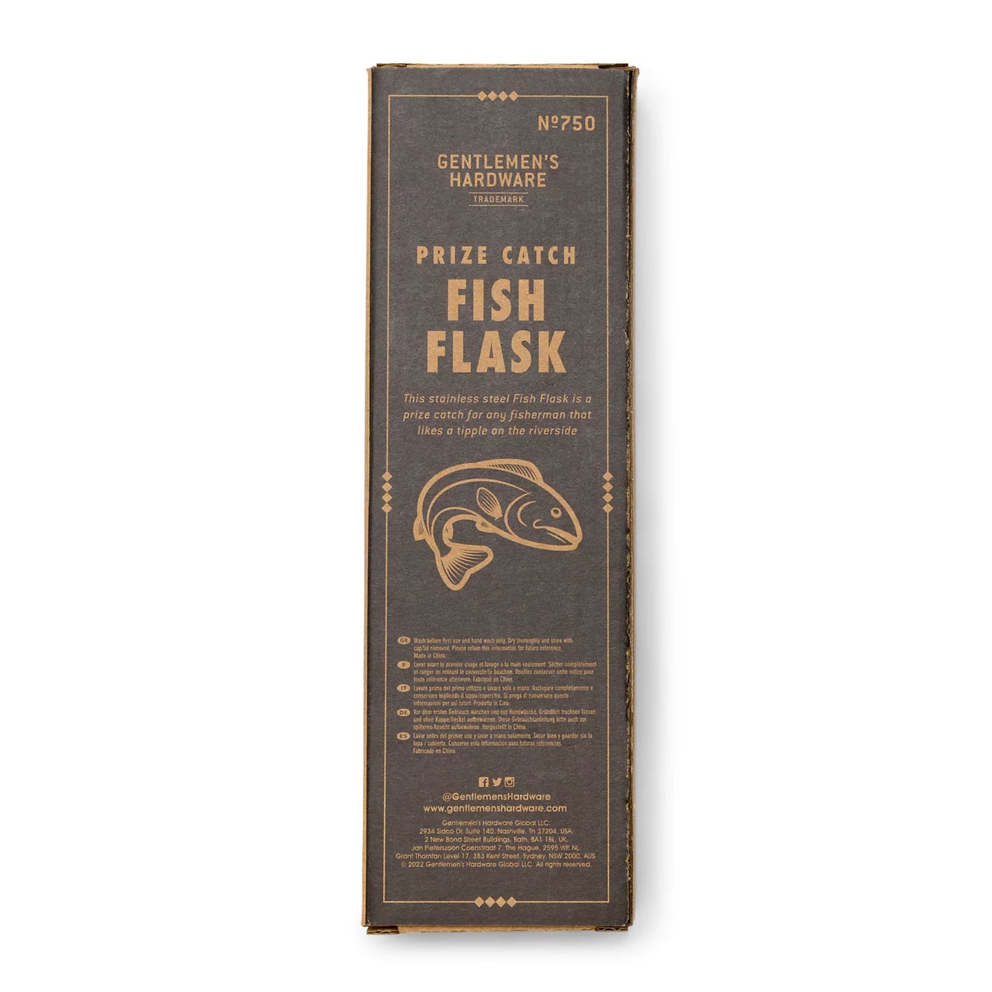 Orvis Gentlemen's Hardware Fish Flask