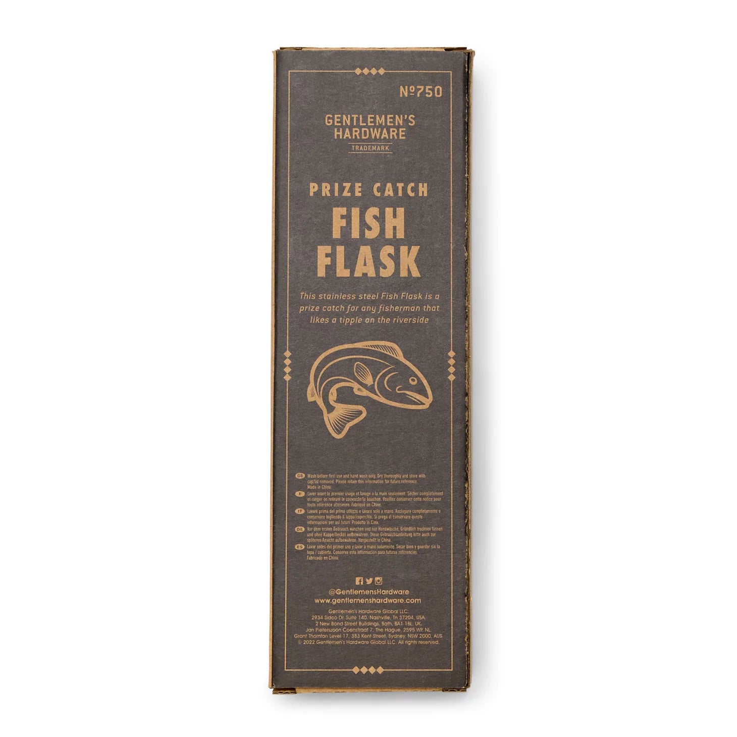 Orvis Gentlemen's Hardware Fish Flask